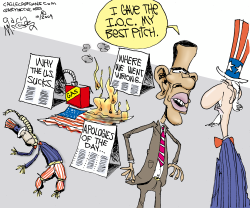 OBAMAS OLYMPIC PITCH by Gary McCoy