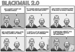 LETTERMAN BLACKMAILER by RJ Matson