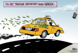 LOCAL DC - TAXICAB COMMISSION BRIBERY by Nate Beeler