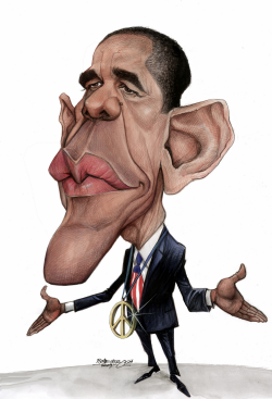 BARACK OBAMA by Petar Pismestrovic