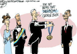 NOBEL CONSOLATION PRIZE by Pat Bagley