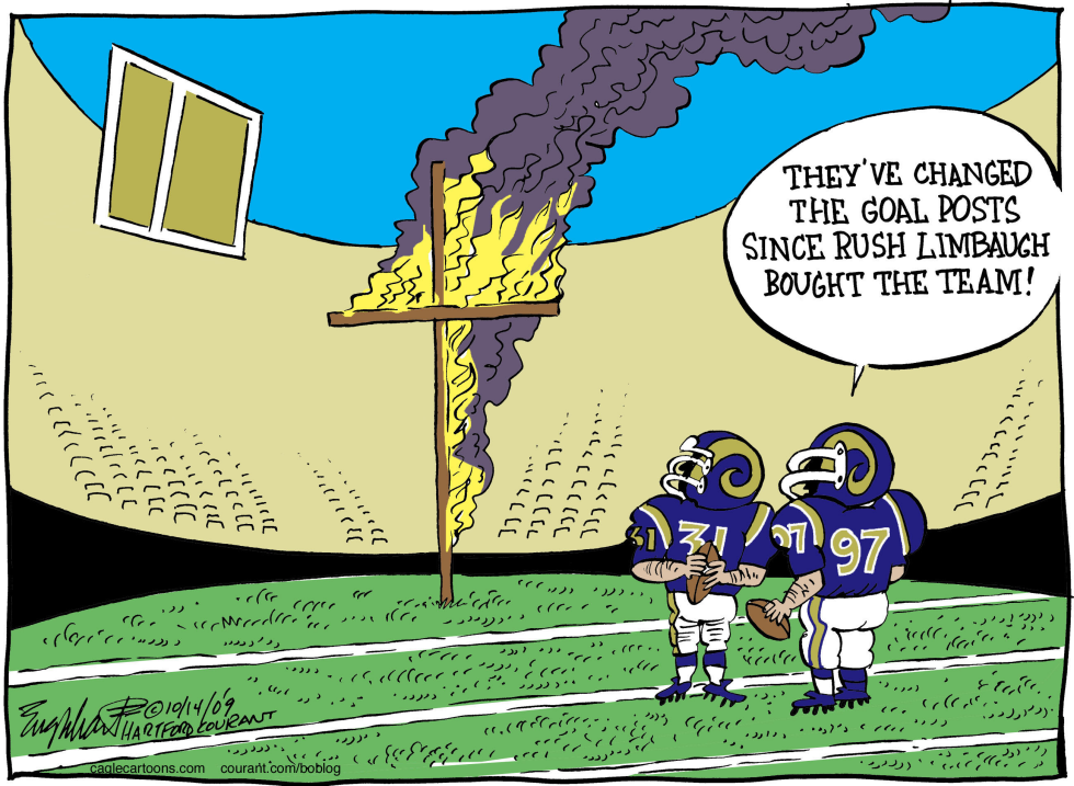  ST LOUIS RAMS by Bob Englehart