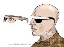 GAFAS DE PIEL COL by Arcadio Esquivel