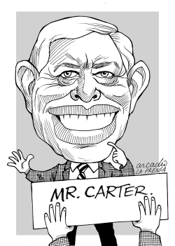 JIMMY CARTER USA COL by Arcadio Esquivel