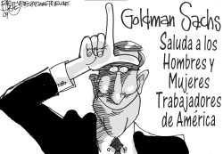 GOLDMAN SACHS Y EL PILLAJE by Pat Bagley