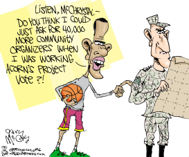 OBAMA SCOLDS MCCHRYSTAL by Gary McCoy