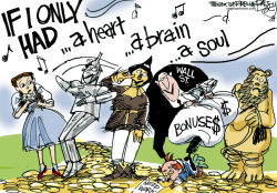 WIZARD OF WALL STREET by Pat Bagley