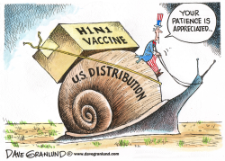 H1N1 VACCINE DISTRIBUTION by Dave Granlund