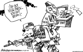 AFGHAN RUNOFF by Mike Keefe