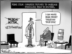 MEDICARE by Bob Englehart