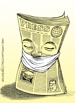 PRESS AND CENSORSHIP  by Arcadio Esquivel