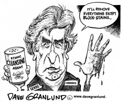 KARADZIC GENOCIDE TRIAL by Dave Granlund