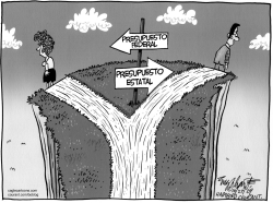 PRESUPUESTOS FEDERAL Y ESTATAL by Bob Englehart