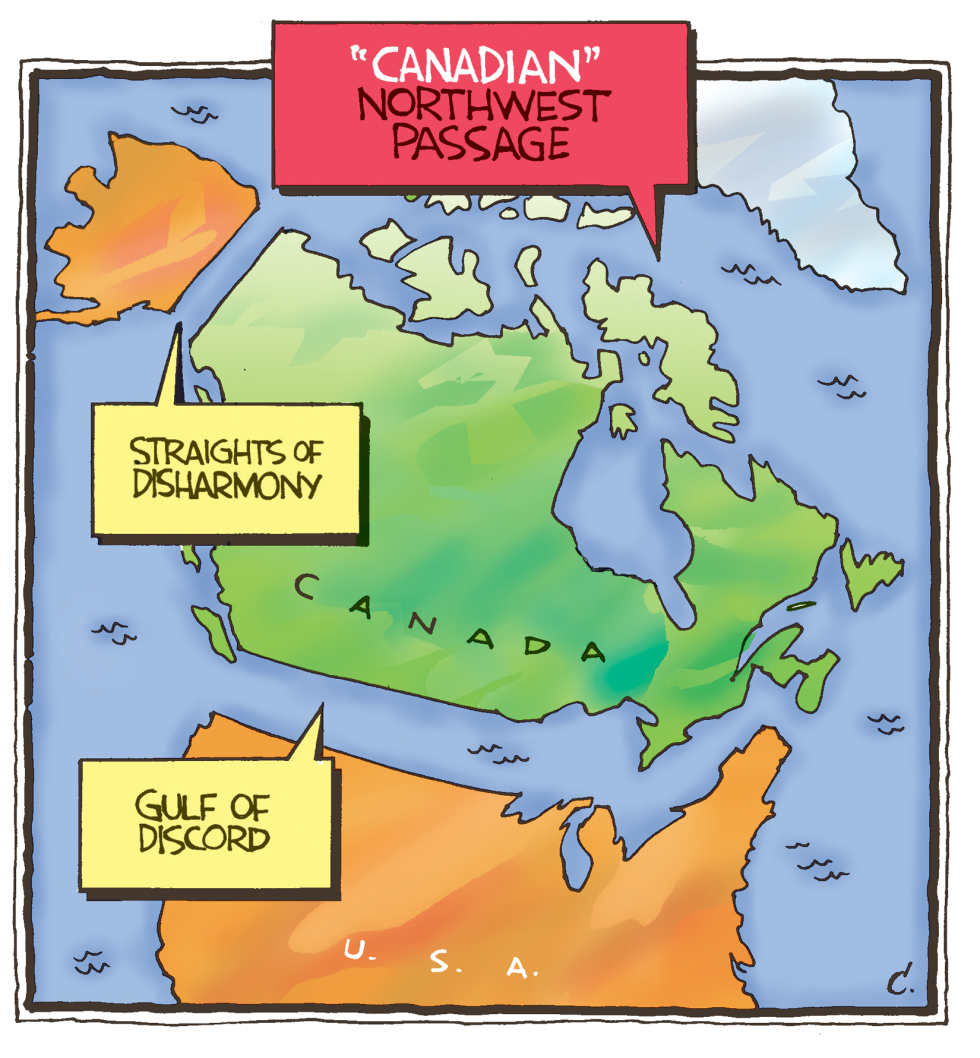  CANADA NORTHWEST PASSAGE RENAMED by Patrick Corrigan