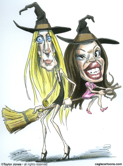 ANN COULTER AND MICHELLE MALKIN  by Taylor Jones