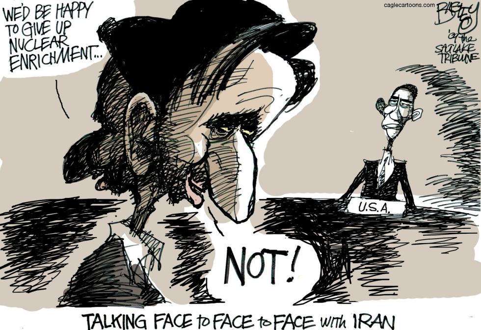  TWO-FACED IRAN by Pat Bagley