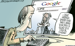 GOOGLING LIFE by Mike Keefe