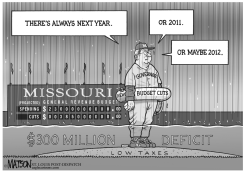 LOCAL MO-MISSOURI BUDGET RAIN-OUT by RJ Matson