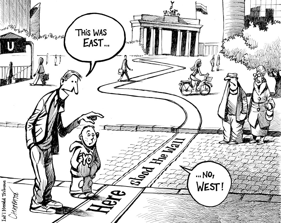  20 YEARS AFTER THE WALL by Patrick Chappatte