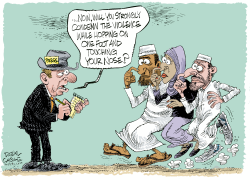 MUSLIMS CONDEMN FT. HOOD VIOLENCE by Daryl Cagle