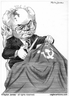 MIKHAIL GORBACHEV  by Taylor Jones