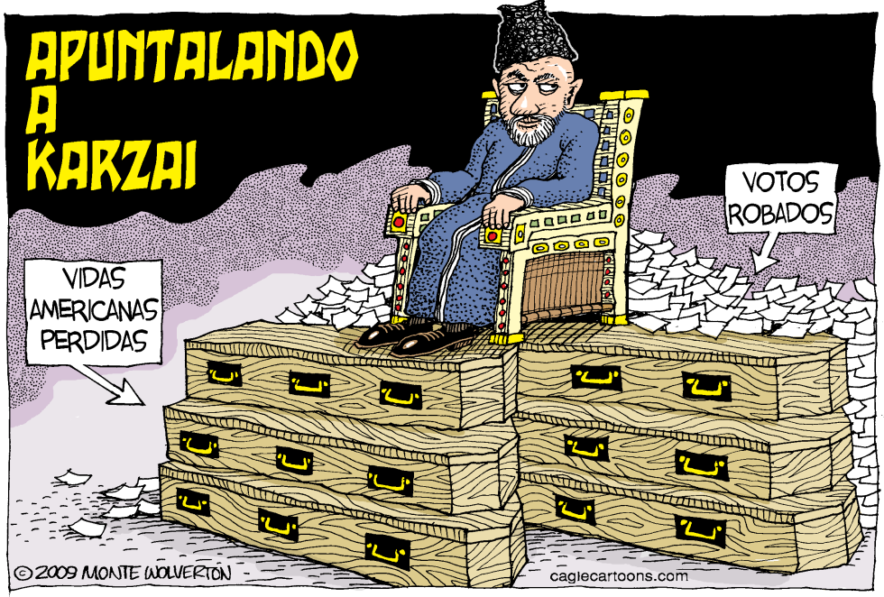  APUNTALANDO A KARZAI  by Wolverton