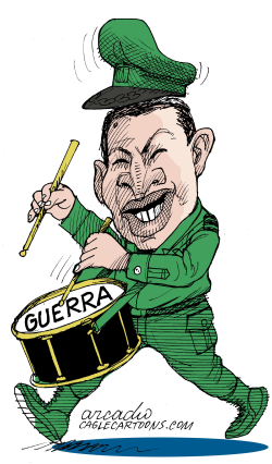 CHáVEZ Y LLAMANDO A LA GUERRACOL by Arcadio Esquivel