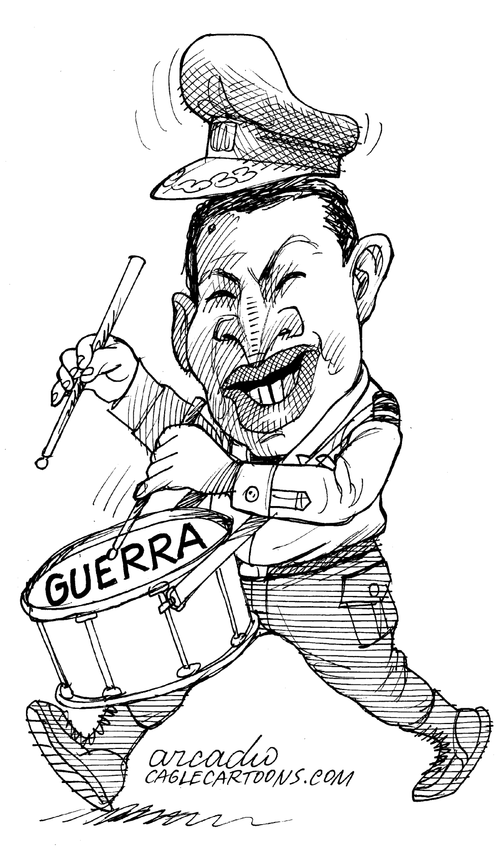  CHáVEZ Y LLAMANDO A LA GUERRA by Arcadio Esquivel