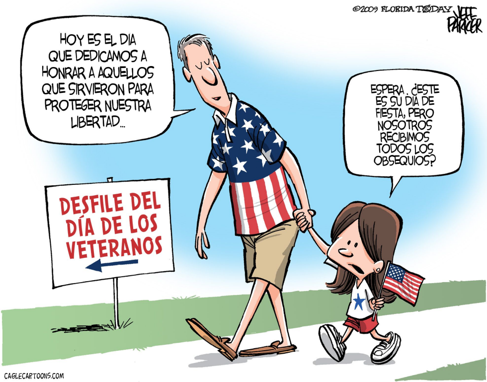  OBSEQUIO DE LOS VETERANOS  by Parker