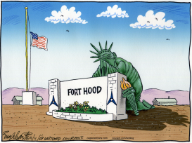 FORT HOOD by Bob Englehart