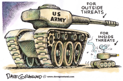 US ARMY AND INSIDE THREATS by Dave Granlund