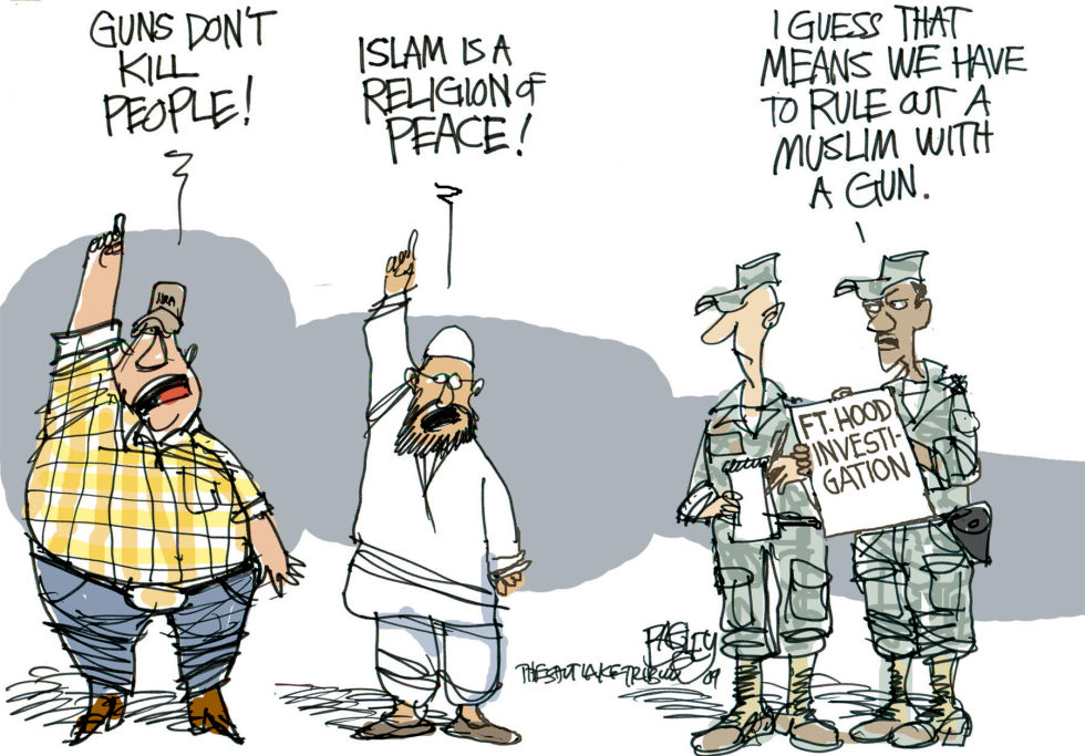  FT HOOD SHOOTER by Pat Bagley