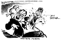 ALIEN PALIN by Milt Priggee