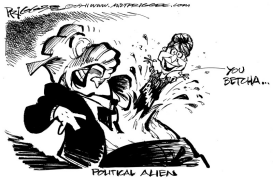 ALIEN PALIN by Milt Priggee