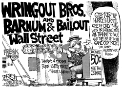 WALL STREET CIRCUS by John Darkow