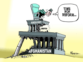 KARZAI GOVT REFORM by Paresh Nath