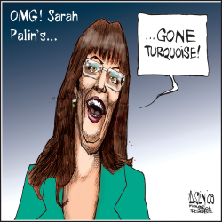 SARAH PALIN ON OPRAH by Aislin