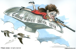 SARAH PALIN BOOK TOUR  by Taylor Jones