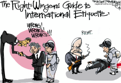 INTERNATIONAL PROTOCOL  by Pat Bagley