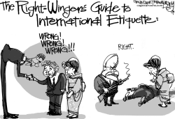 INTERNATIONAL PROTOCOL by Pat Bagley