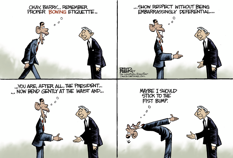  BARACK BOWS by Nate Beeler