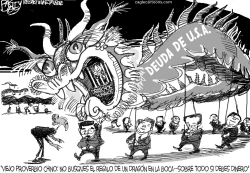 DRAGON DE LA ECONOMIA by Pat Bagley