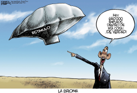 LA BROMA DEL ESTIMULO  by Nate Beeler