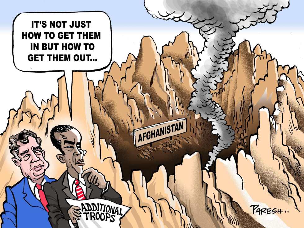  OBAMA'S AFGHAN DILEMMA by Paresh Nath