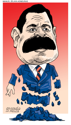 MANUEL ZELAYA-HOND COL by Arcadio Esquivel