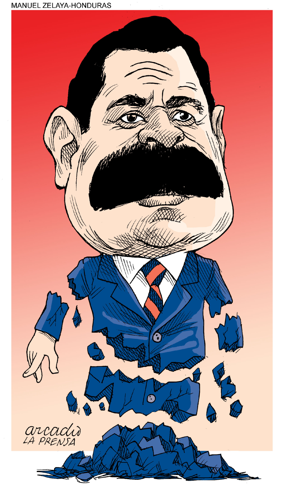  MANUEL ZELAYA-HOND COL by Arcadio Esquivel