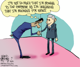 OBAMAS BOW by Gary McCoy