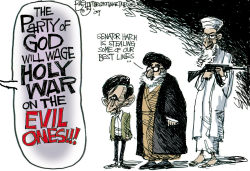 WAR ON DEMOCRATS by Pat Bagley