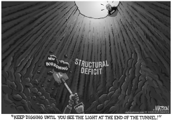 LOCAL IL-STATE BUDGET DEFICIT HOLE by RJ Matson