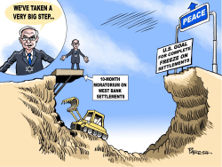 FREEZING ISRAELI SETTLEMENTS by Paresh Nath